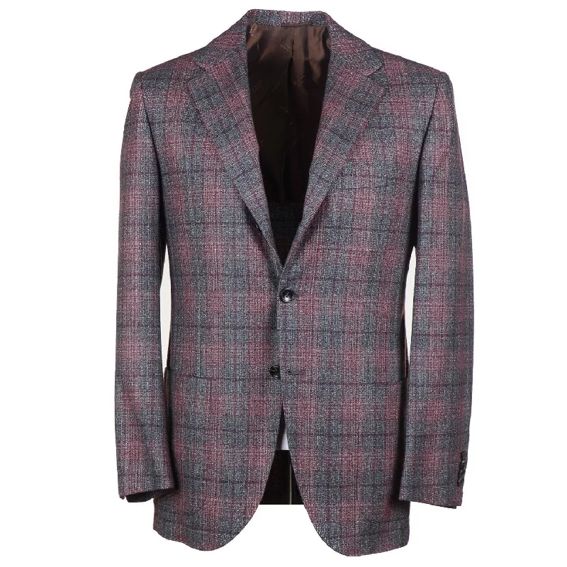 Kiton Slim-Fit Cashmere Sport Coat Modern Men's 