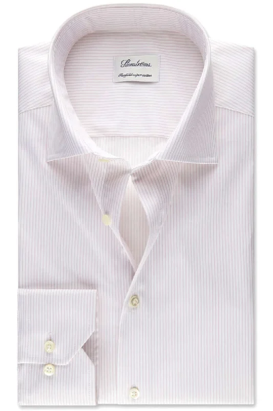 STENSTROMS PINK STR LS DRESS SHIRT Tailored