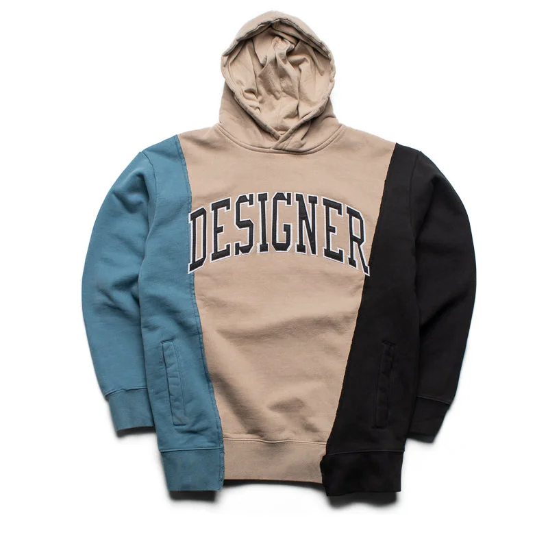Market Designer Panel Hoodie - Wave Bold Men's Animal