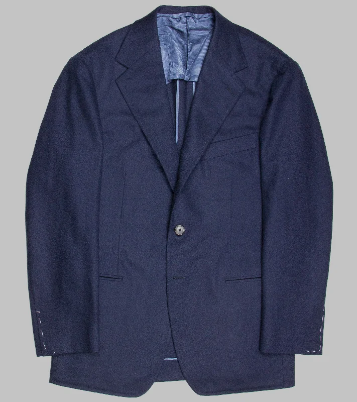 Bryceland's Single Breasted Navy Jacket Youthful Men's Pop