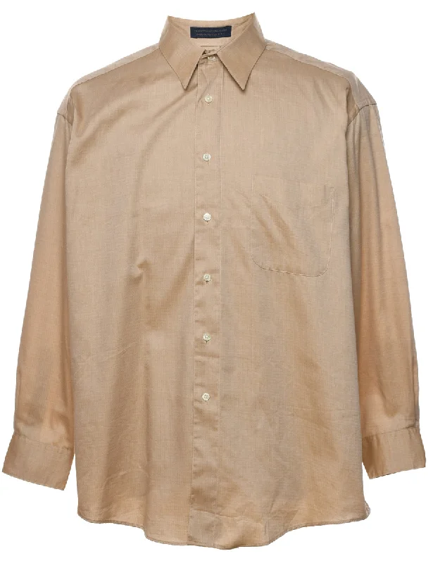 Light Brown Shirt - L Artistic Men's Avant