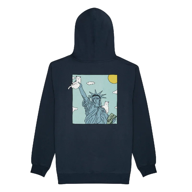 Liberty Hoodie (Slate Blue) Business