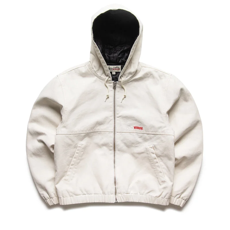 Stussy Work Jacket - Bone Preppy Men's College