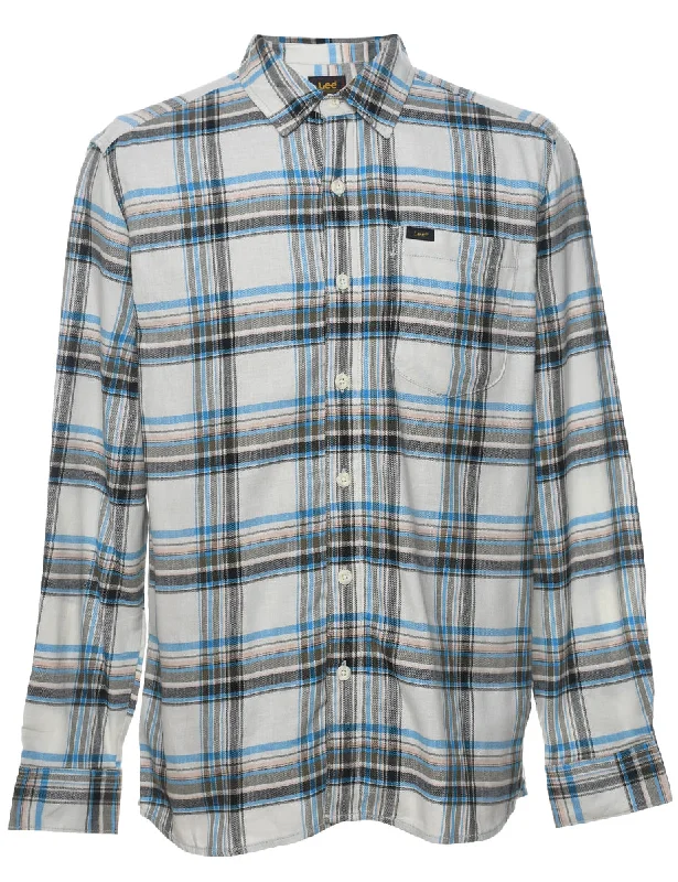 Lee Checked Shirt - M Rugged Men's Outdoor 