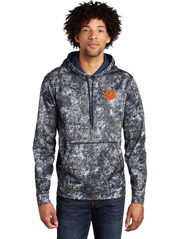 Sport-Tek Sport-Wick Mineral Freeze Fleece Hooded Pullover British Gentleman Style