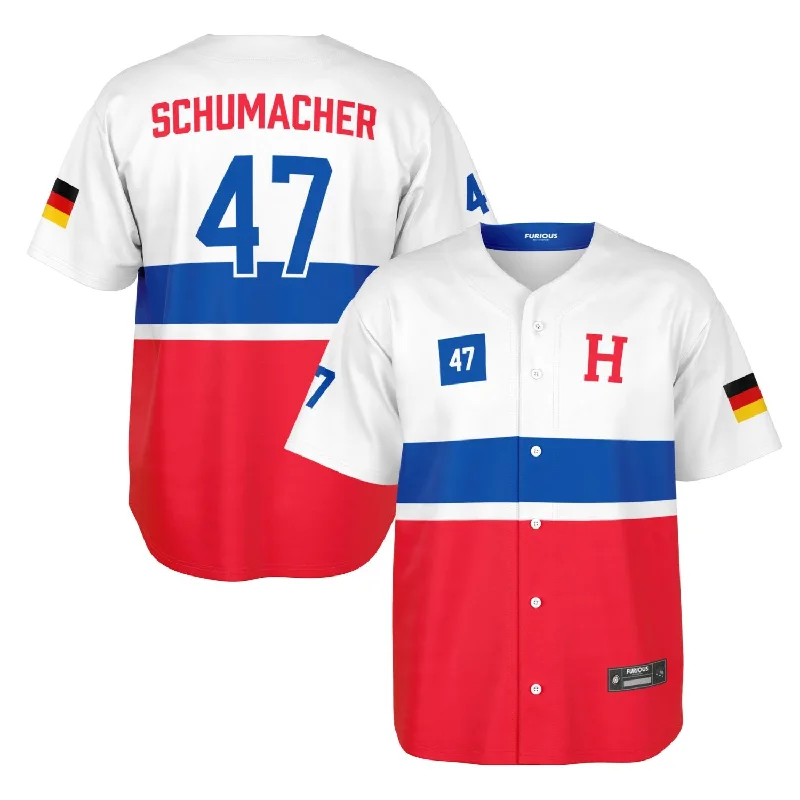 Schumacher - Striped Alternate Jersey Sharp Men's Italian