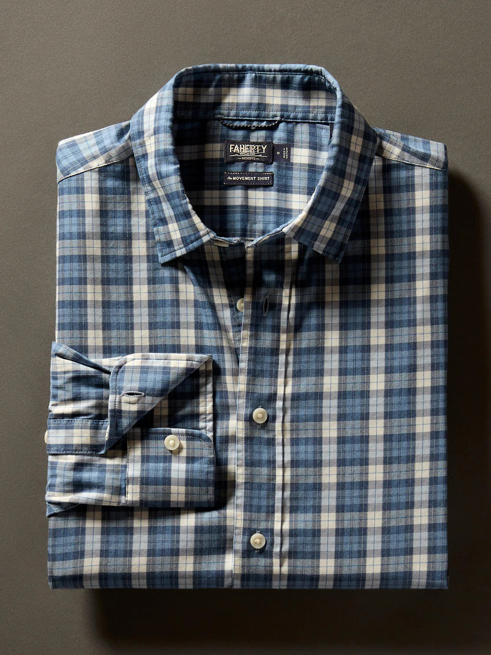 FAHERTY LS SLD THE MOVEMENT SHIRT Trendy Men's Oversized