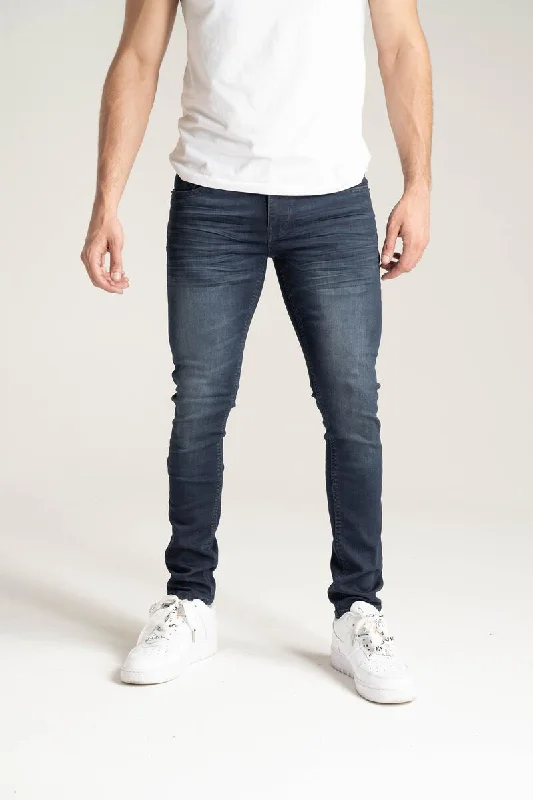 Solutus Premium Stretch Jeans with 3D Crinkle (Ink) Practical Men's Quick