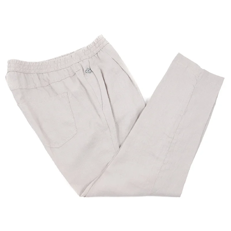 Luigi Borrelli Lightweight Linen Pants Modern Men's Tech