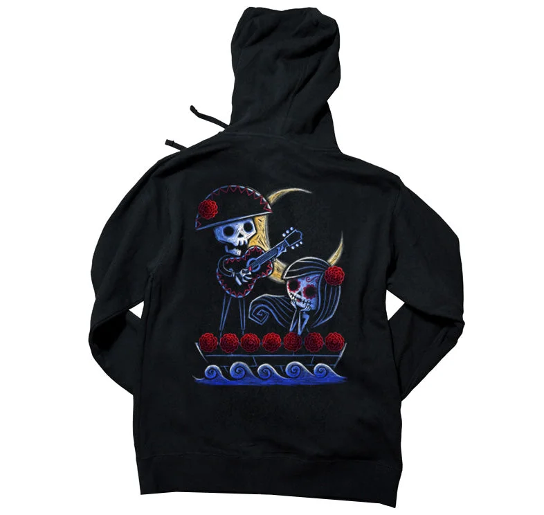 Drifting into the Moonlight Hoodie Tough Men's Military
