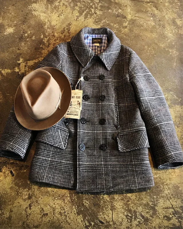 Double Breasted Peacoat Dynamic Men's Glow