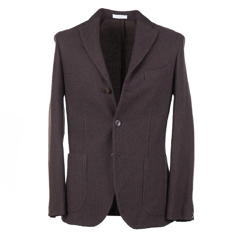 Boglioli Knit Wool-Cotton 'K Jacket' Sport Coat Bohemian Men's Free