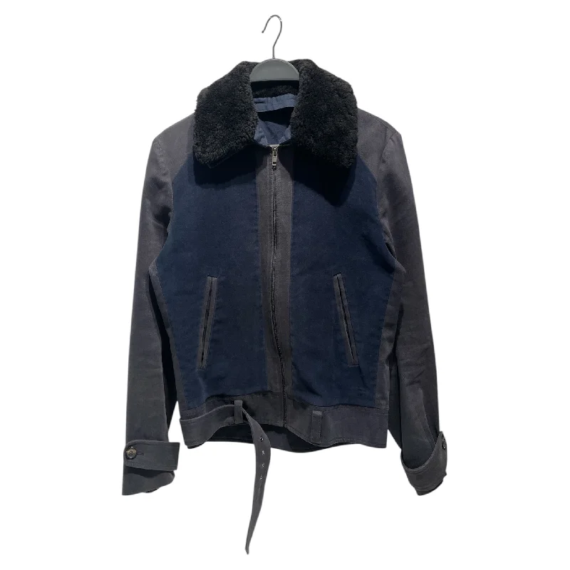 Martin Margiela/Quilted Jkt/S/Cotton/NVY/2008 MARGIELA Traditional Men's Wool