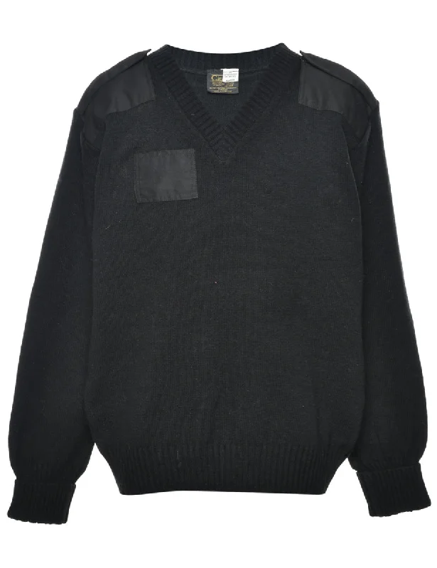 Black Jumper - XL Organic