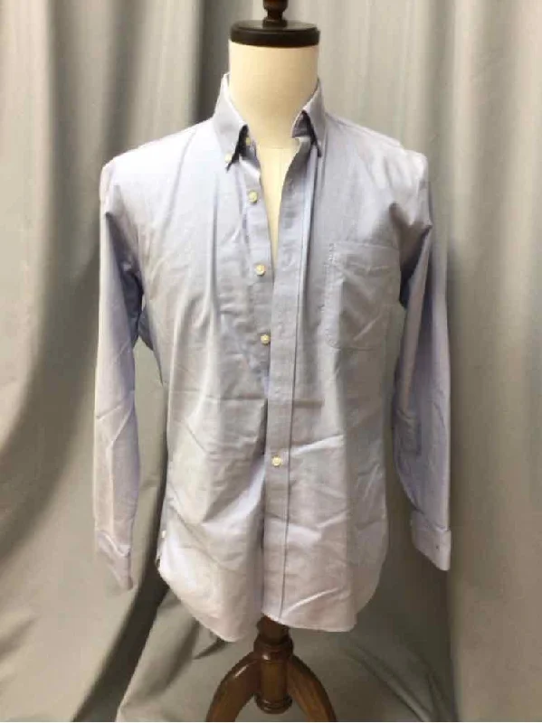 SIZE MEDIUM LANDS END Men's SHIRTS Monochromatic All