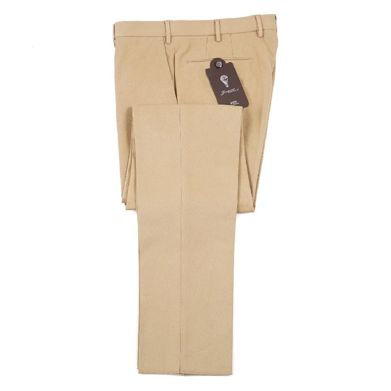 PT01 Brushed Twill Cotton Dress Pants Dynamic Men's High