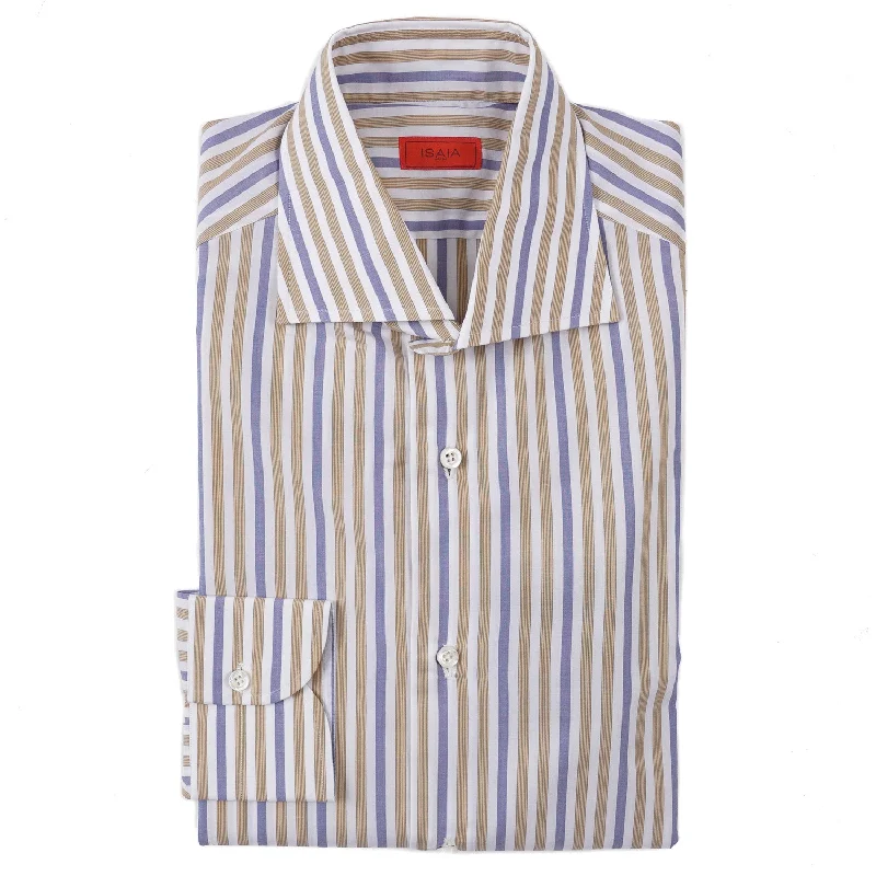 Isaia Modern 'Mix Fit' Cotton Dress Shirt Confident Men's Power