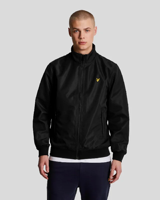 Mesh Backed Funnel Neck Jacket Dynamic Men's Moto