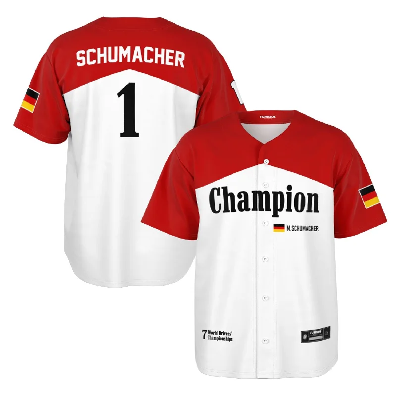 Schumacher - Iconic Livery Jersey Relaxed Men's Beach