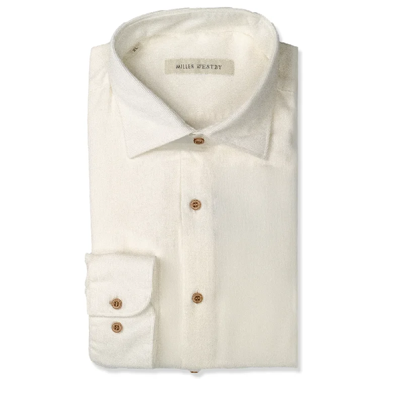 MILLWE WESTBY WHITE SLD SHIRT Trendy Men's Bucket