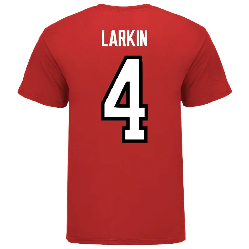 Ohio State Buckeyes Men's Hockey Student Athlete #4 John Larkin T-Shirt Adventure