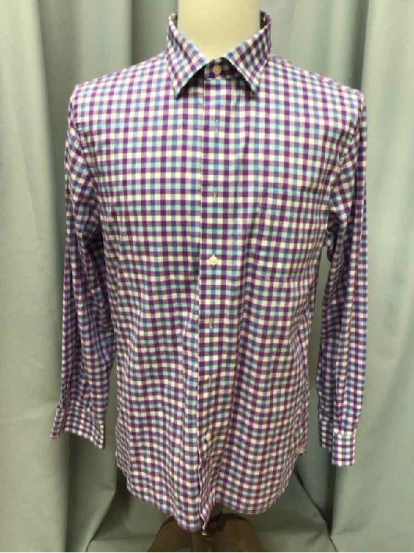 SIZE LARGE HICKEY FREEMAN Men's SHIRTS Traditional Men's Wool