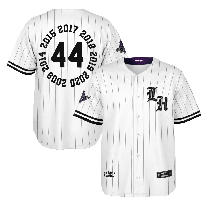 Hamilton - White WDC Banner Jersey Youthful Men's Anime