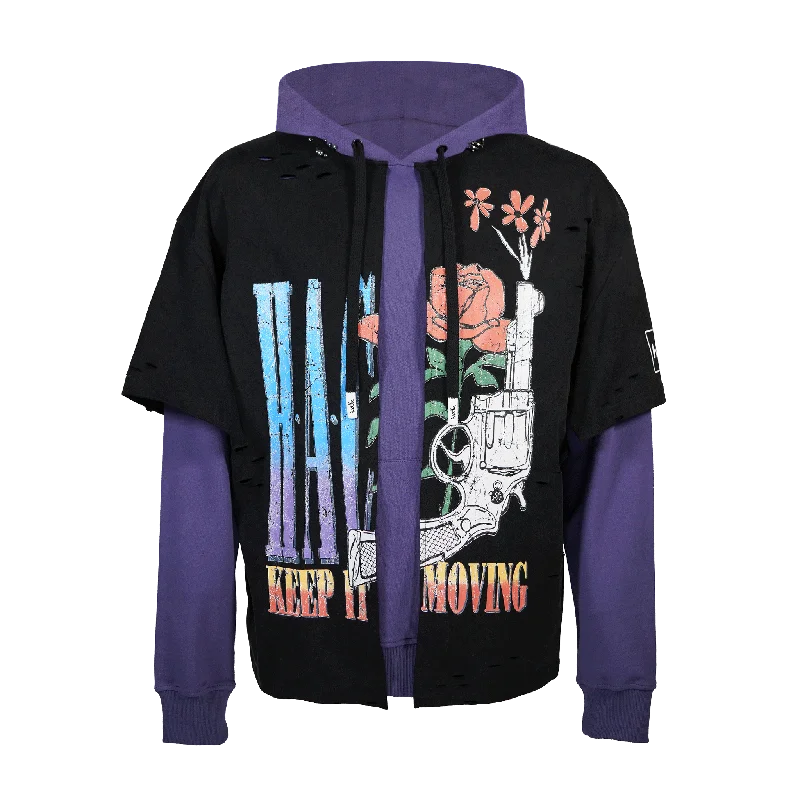 KEEP IT MOVING TSHIRT HOODIE Dynamic Men's High