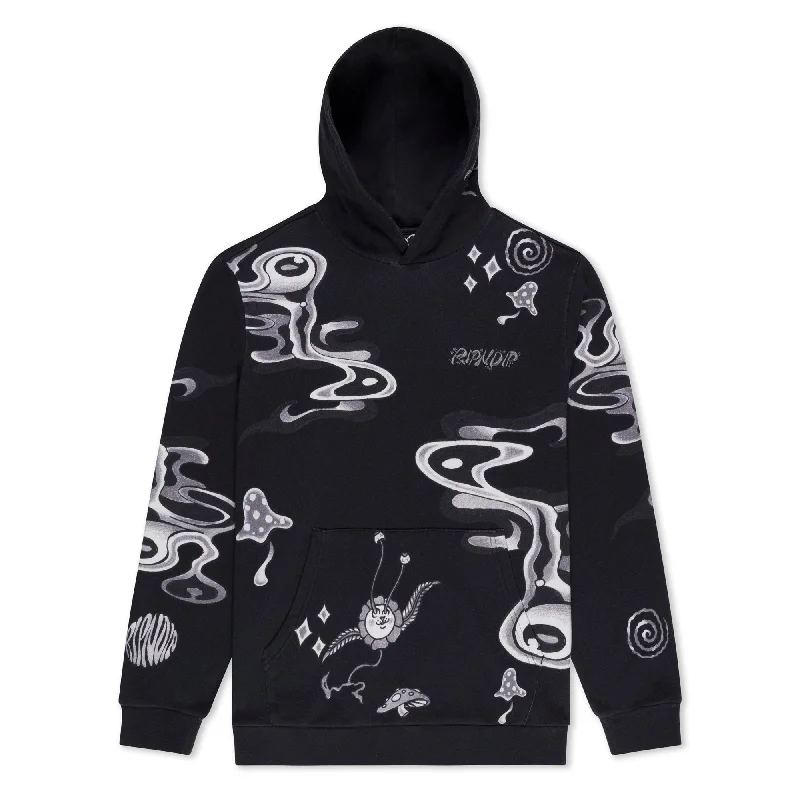 Space Walk Hoodie (Black) Bold Men's Animal
