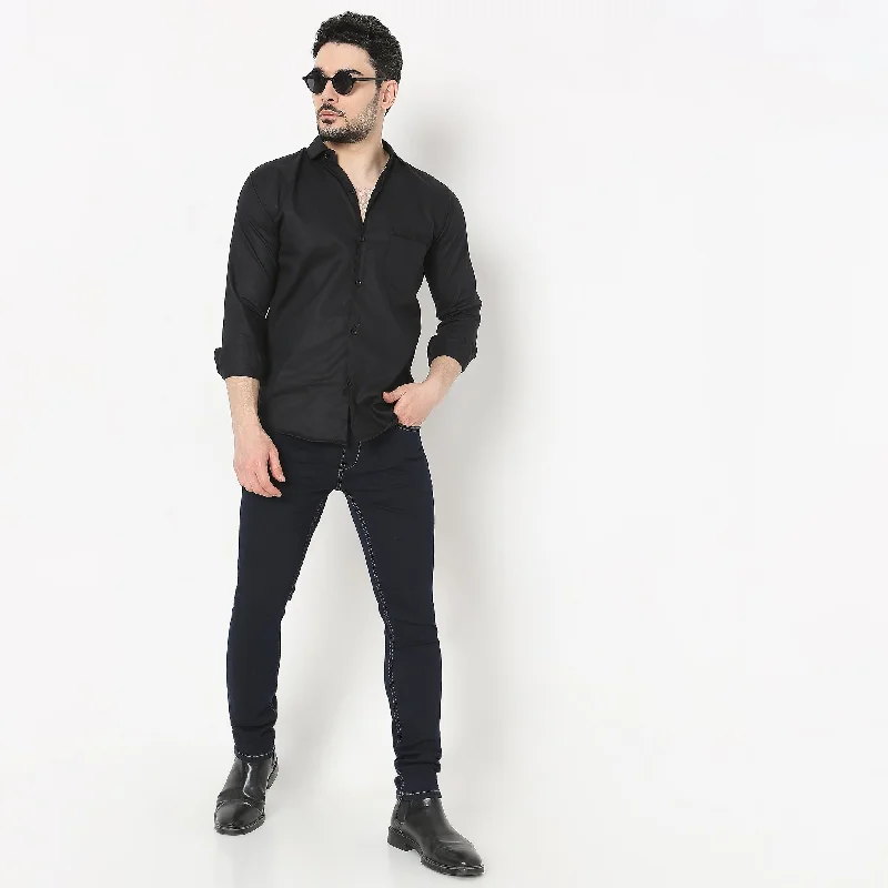 Slim Fit Jeans Streetwear Style