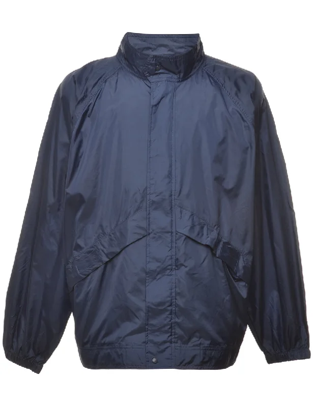 Navy Nylon Jacket - XL Confident Men's Power