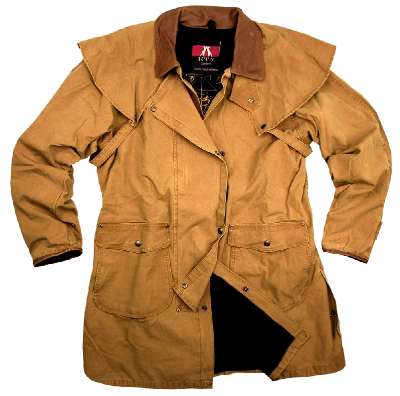 Gold Coast Drover Jacket in Mustard Dynamic Men's Glow