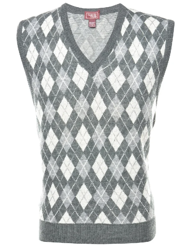 Argyle Vest - L Adventure