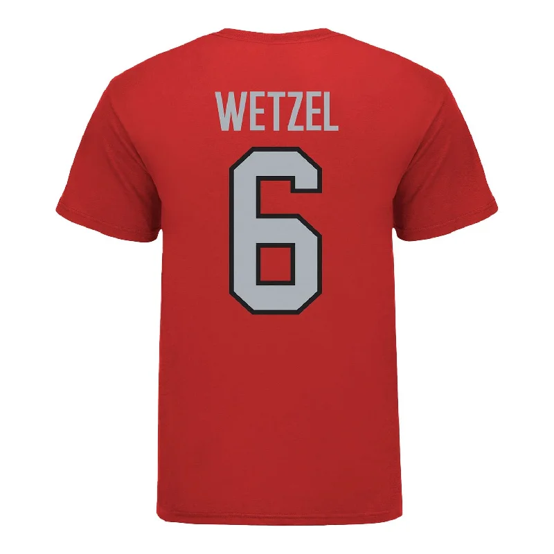 Ohio State Buckeyes Men's Volleyball Student Athlete T-Shirt #6 Shane Wetzel Classic Men's Pin Ohio State Buckeyes Men's Volleyball Student Athlete T-Shirt #6 Shane Wetzel Classic Men's Pin