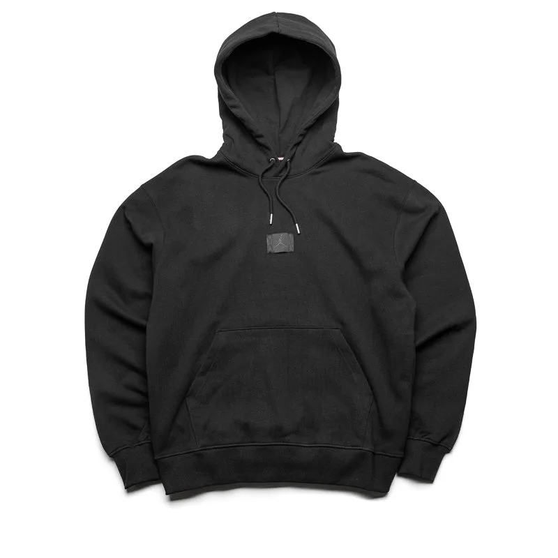 Jordan Flight Fleece Hoodie - Black Hip Men's Retro