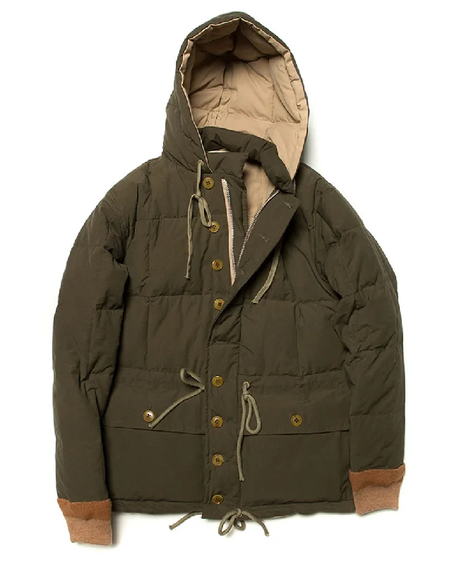 Karakoram Goose Dawn Parka-Olive Streetwear Style