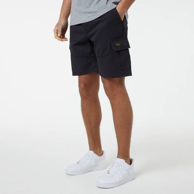 Utility Cargo Short | Black British Gentleman Style