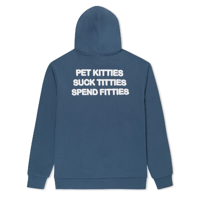 Pet Kitties Hoodie (Storm Blue) Lumberjack