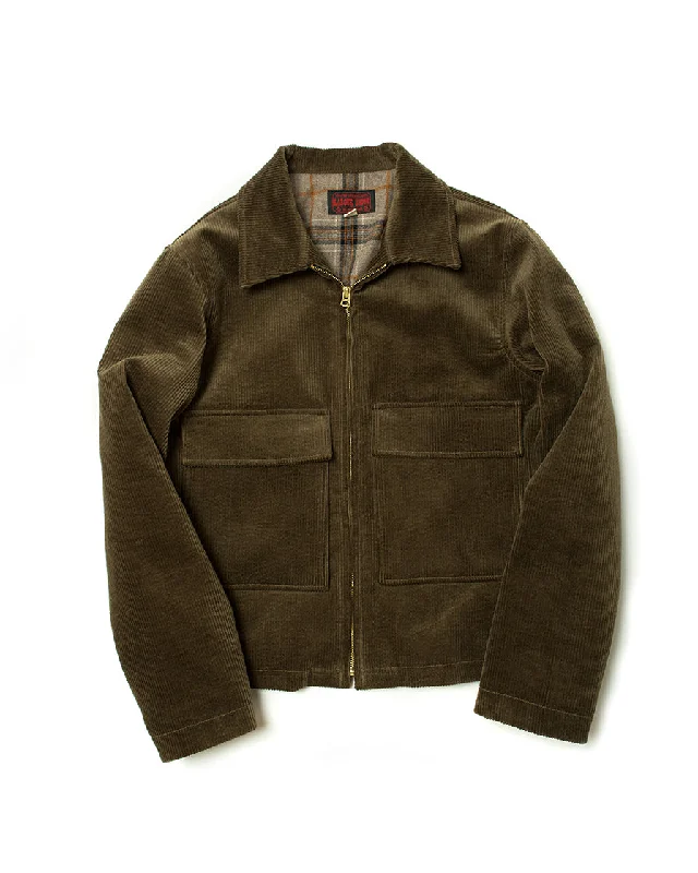 Olive 'England' Jacket Organic