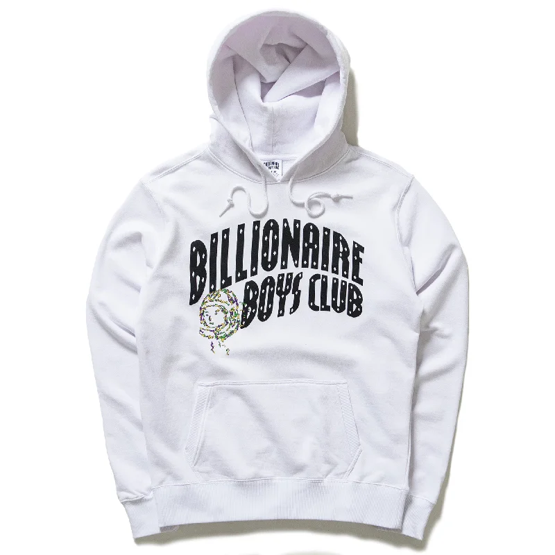Billionaire Boys Club Confetti Helmet Hoodie - White Elegant Men's Cashmere