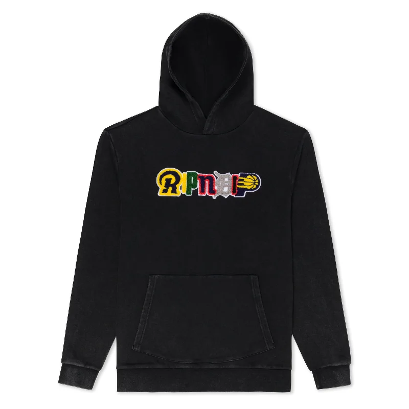 Fan Fave Hoodie (Black Wash) Relaxed Men's Beach
