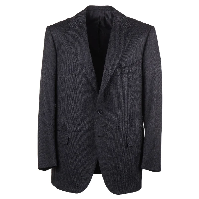 Cesare Attolini Slim-Fit Wool Suit Trendy Men's Bucket