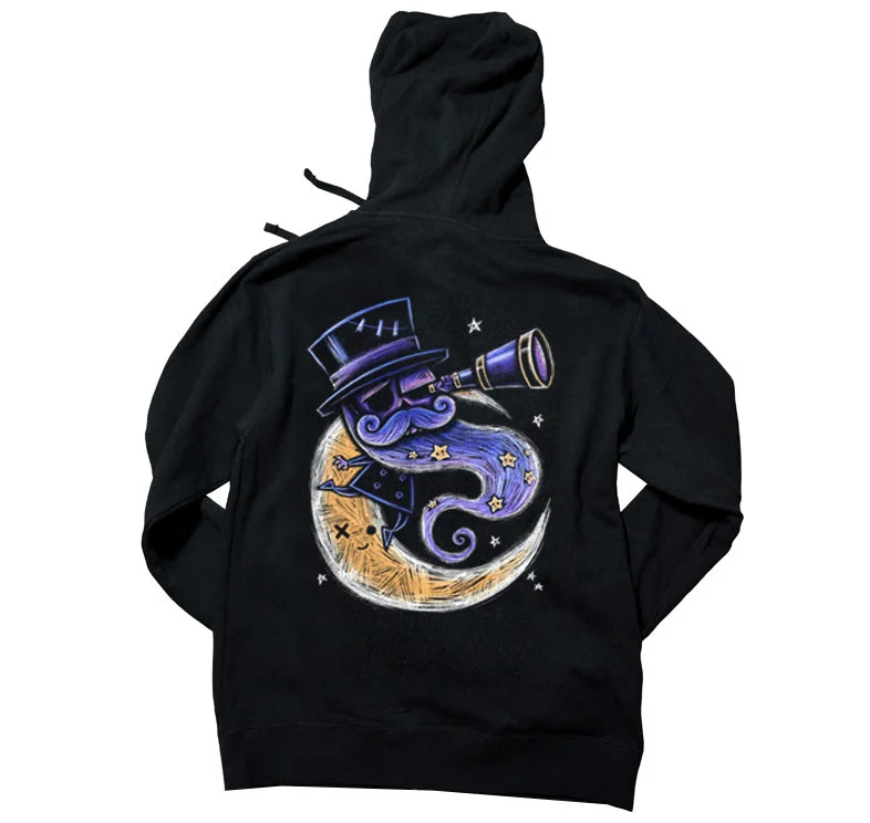 Watching from Afar Hoodie Laid