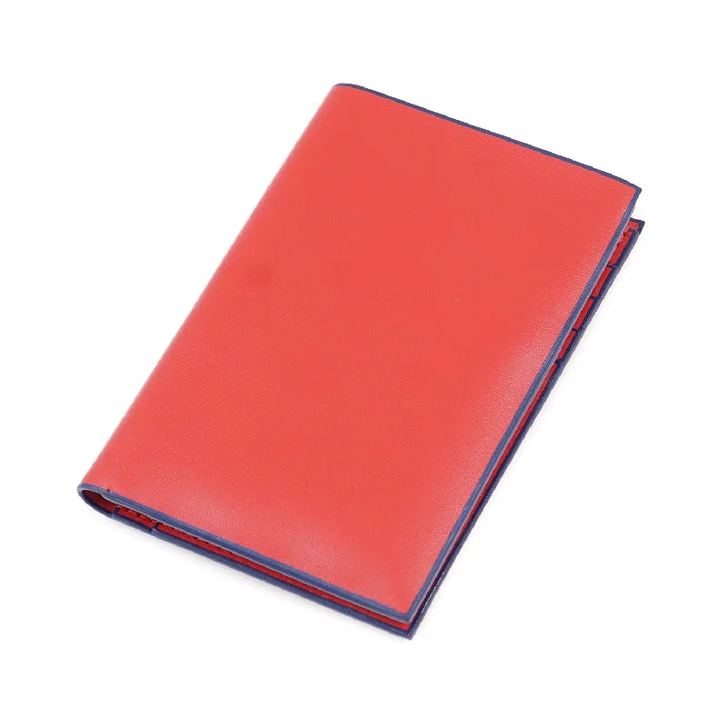 E.Marinella Vertical Wallet in Soft Calfskin Polished Men's Silk