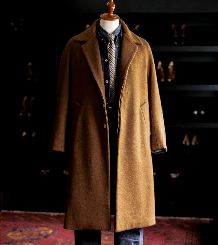 Bryceland's Balmacaan Coat Brown Adventure