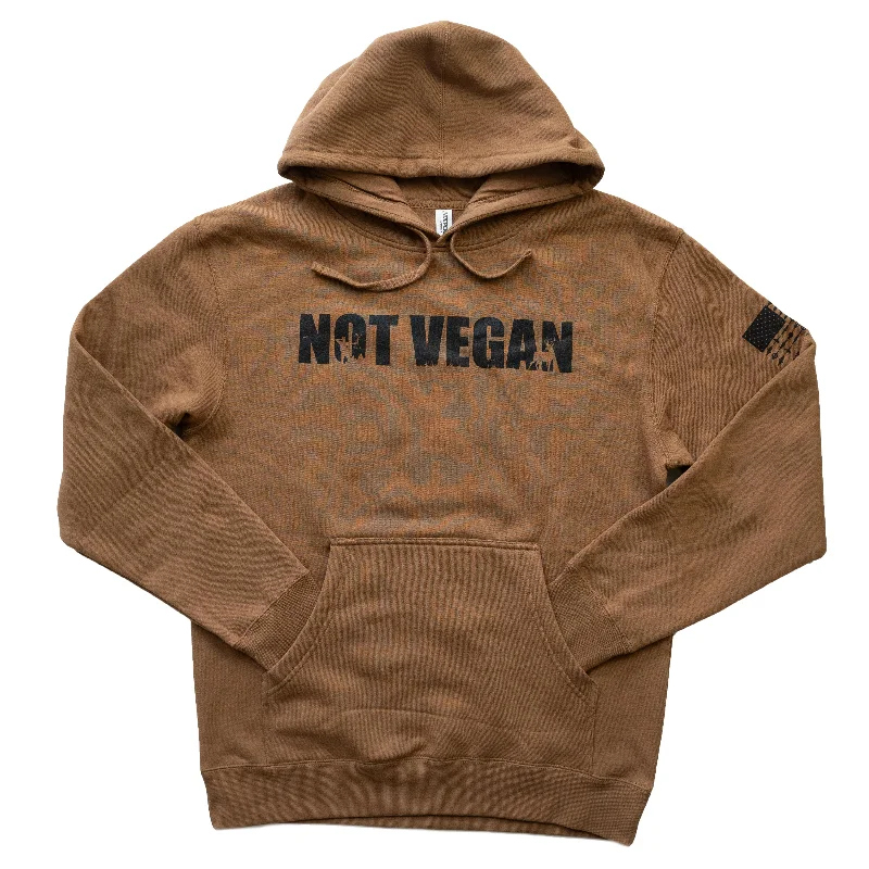 "Not Vegan" Hoodie Refined Men's Velvet