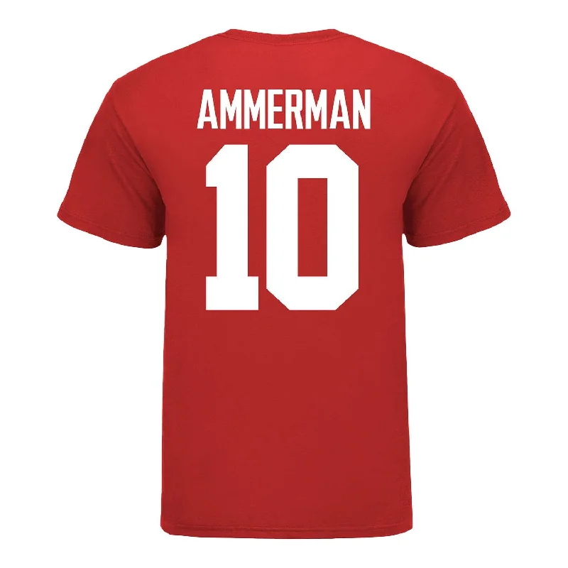 Ohio State Buckeyes Women's Lacrosse Student Athlete #10 Brynn Ammerman T-Shirt Bold Men's Animal Ohio State Buckeyes Women's Lacrosse Student Athlete #10 Brynn Ammerman T-Shirt Bold Men's Animal