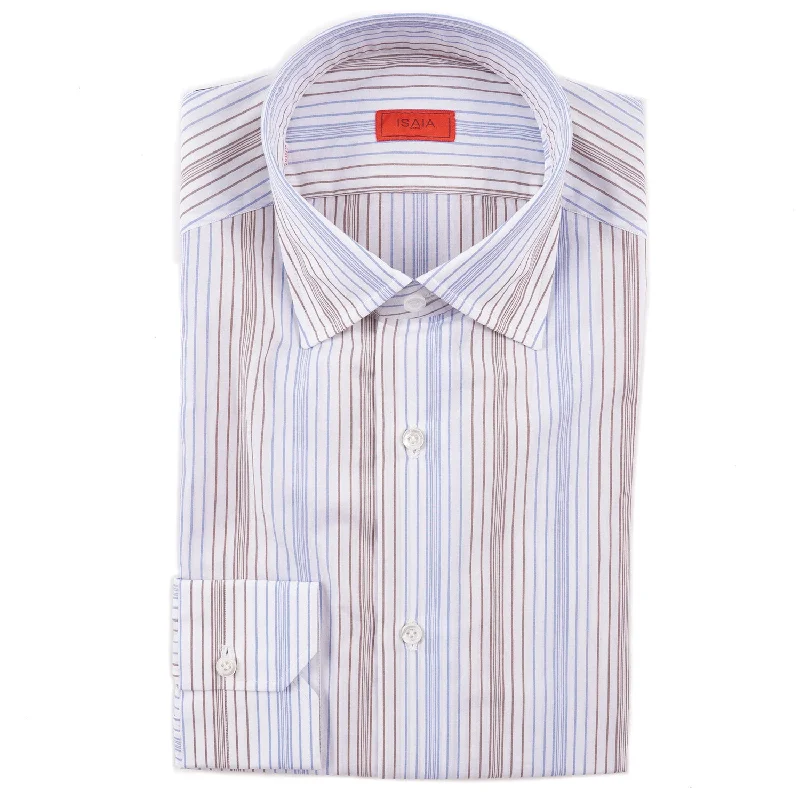 Isaia Modern 'Mix Fit' Cotton Dress Shirt Refined Men's Velvet