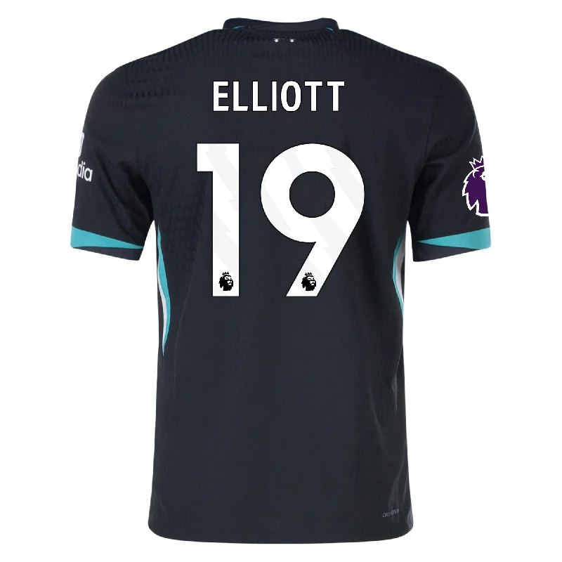 Nike Liverpool Authentic Harvey Elliott Away Jersey w/ EPL Patch 24/25 (Night Forest/Washed Teal) Hip Men's Urban Nike Liverpool Authentic Harvey Elliott Away Jersey w/ EPL Patch 24/25 (Night Forest/Washed Teal) Hip Men's Urban