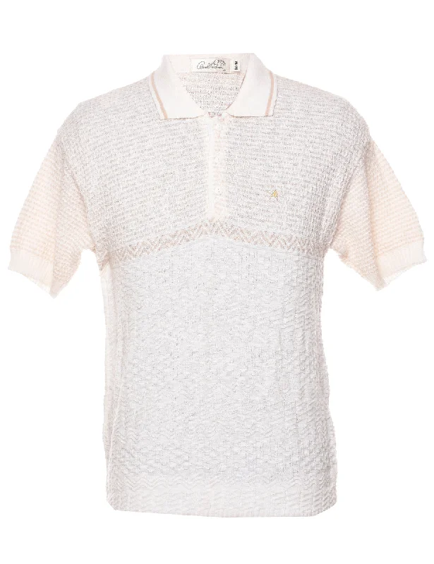 Off White Jumper - M Tough Men's Military